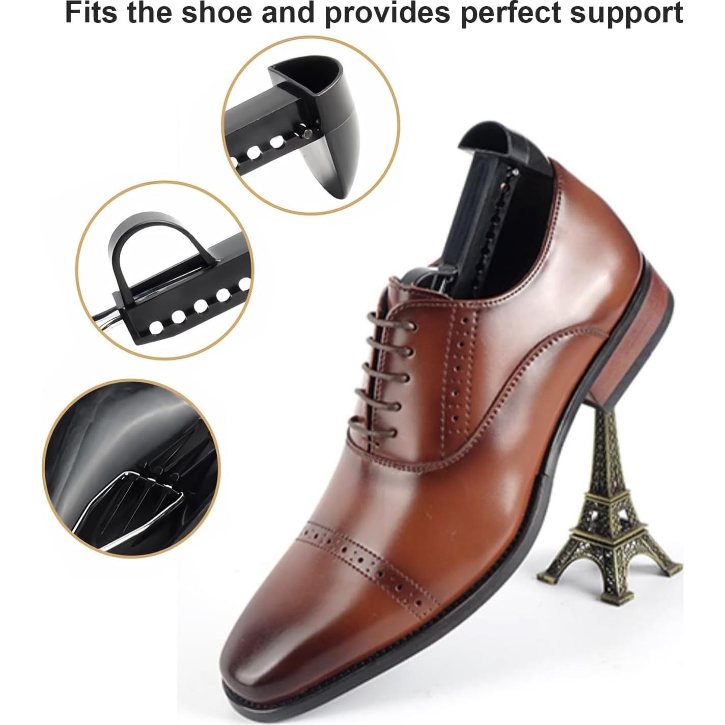 Estiradores de Zapatos de Plástico YINUO - 7 Pares Ajustables