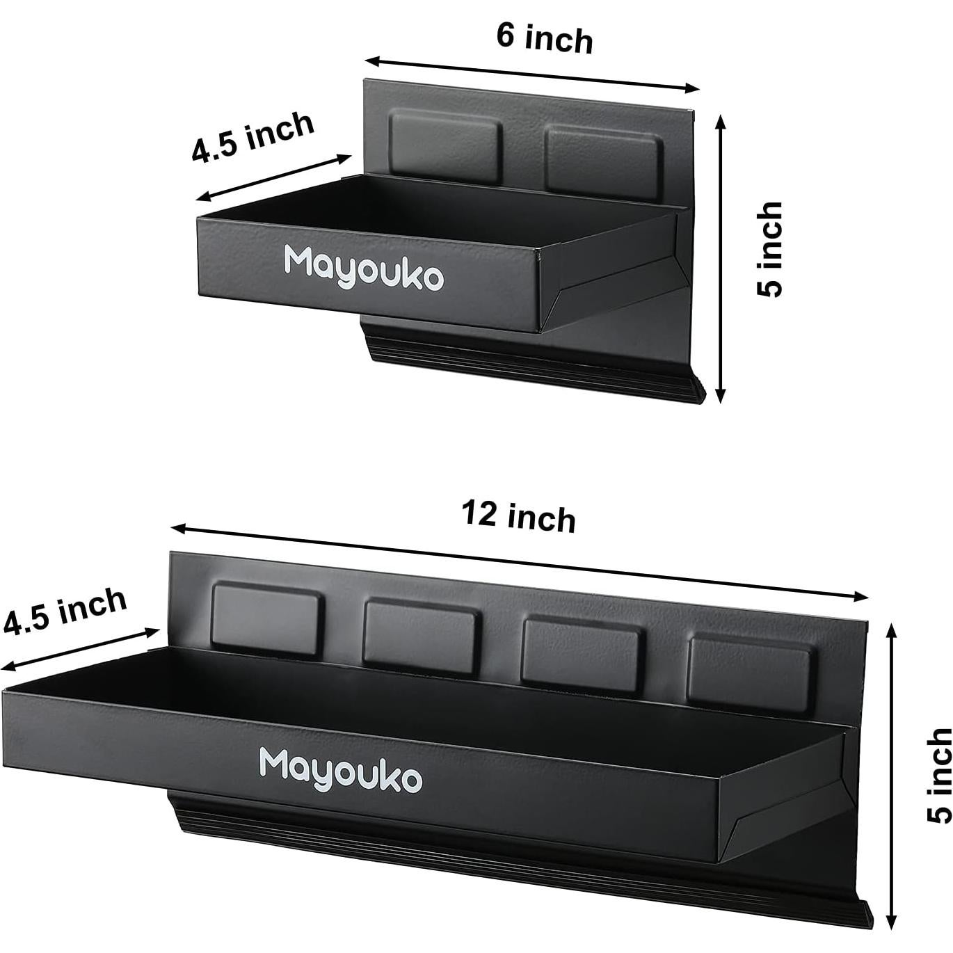 Estante Magnético Mayouko 4 Piezas para Herramientas 34x24cm