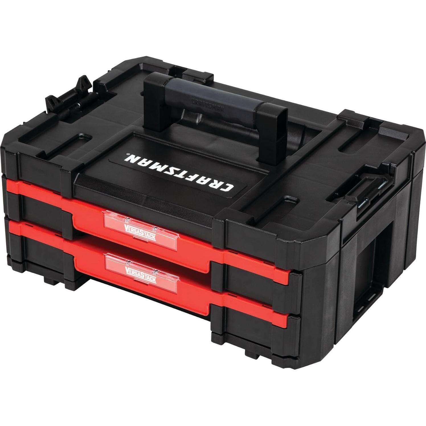 Caja de herramientas plástica CRAFTSMAN VERSASTACK 2 cajones