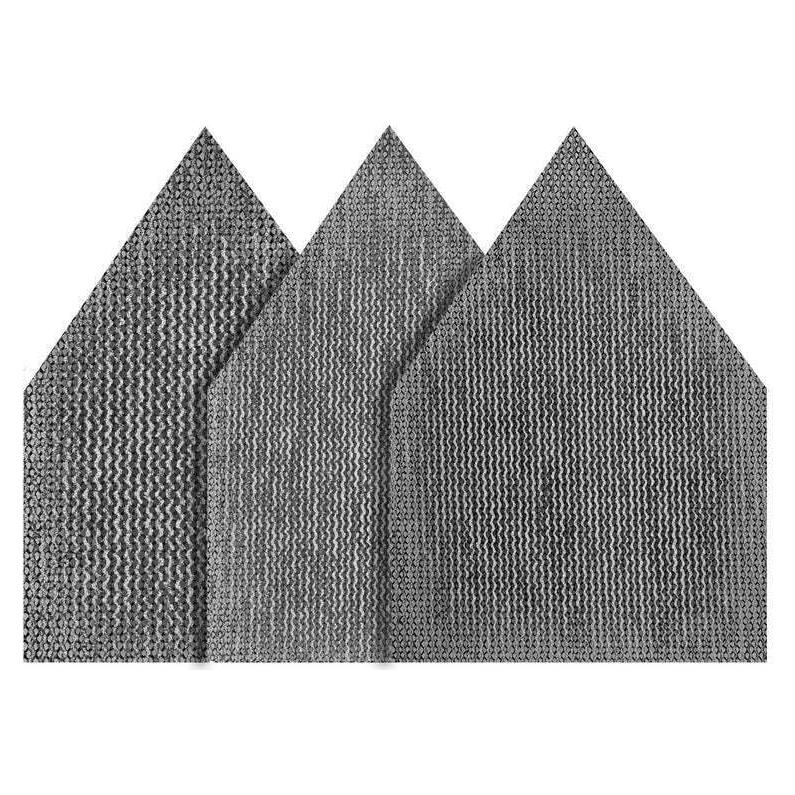 Hojas de Lijado Milwaukee 48-80-5406 9.21 cm Grano 80/120/180 36 PK