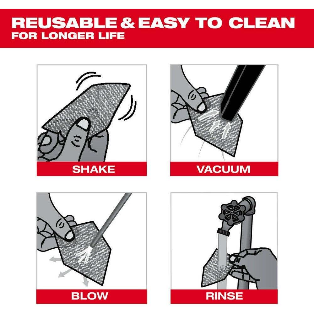 Hojas de Lijado Milwaukee 48-80-5406 9.21 cm Grano 80/120/180 36 PK