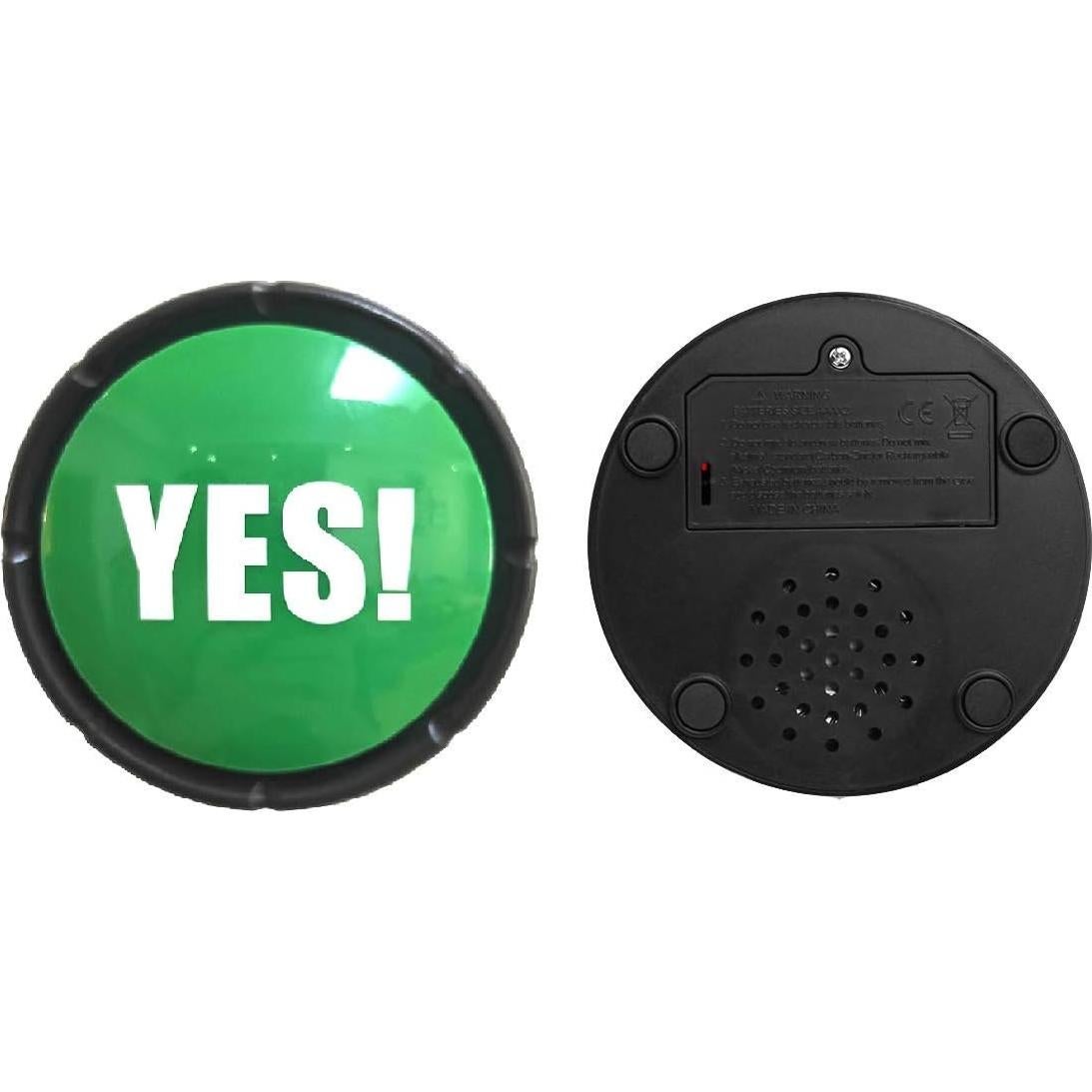 Juego de 4 botones de sonido Joffreg - NO, SÍ, Lo siento, Tal vez