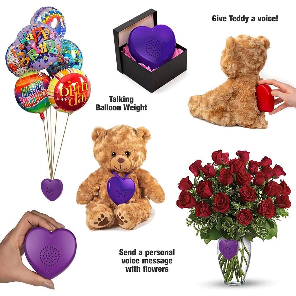 Módulo de Sonido Grabable Corazón Hablante 8MB Productos que Hablan