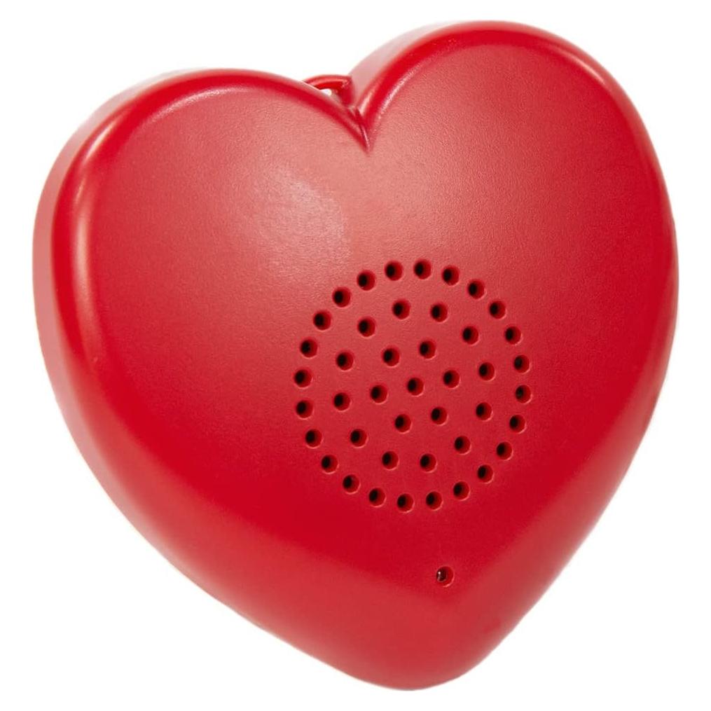 Grabador de Voz Corazón Hablante 2 Minutos - Rojo
