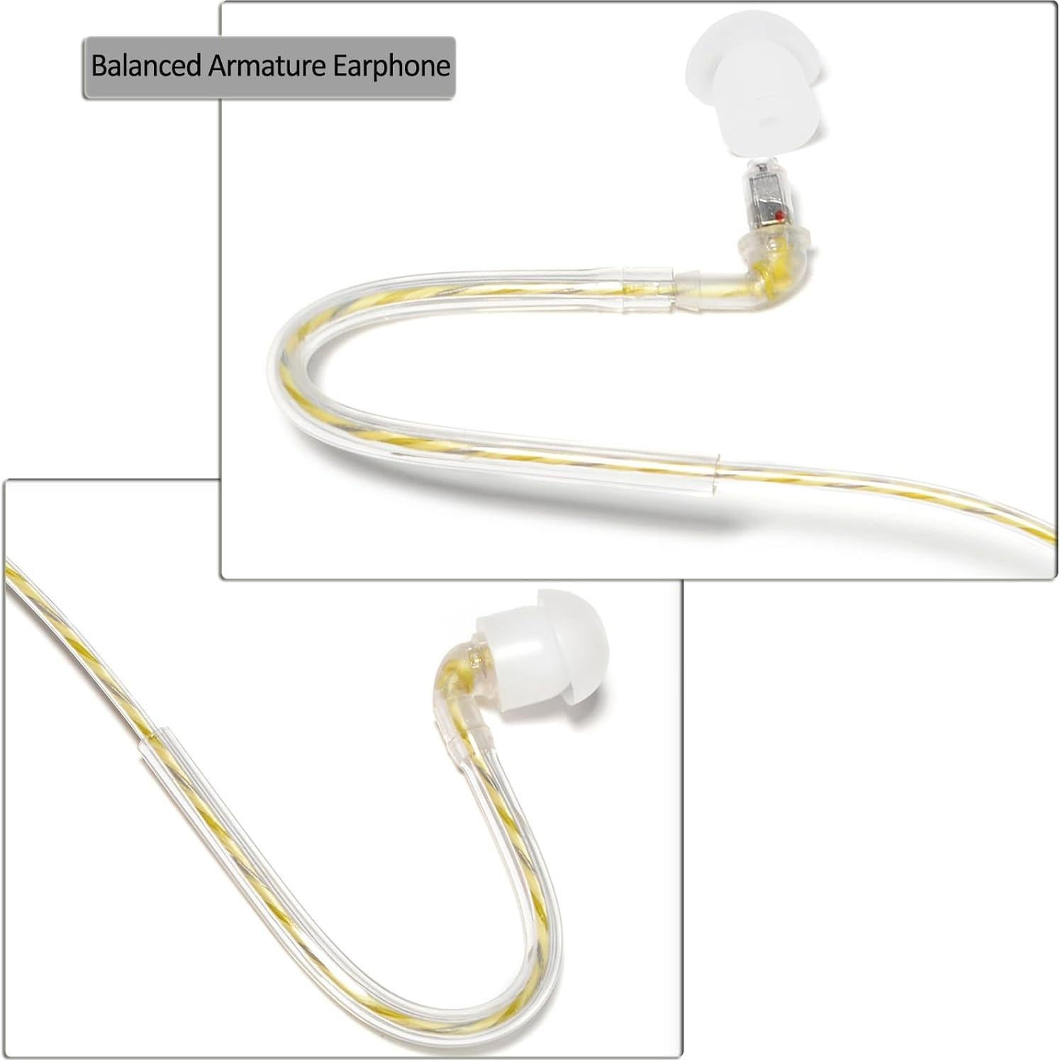 Auricular Táctico HYS para Radios Midland 2 Pines PTT