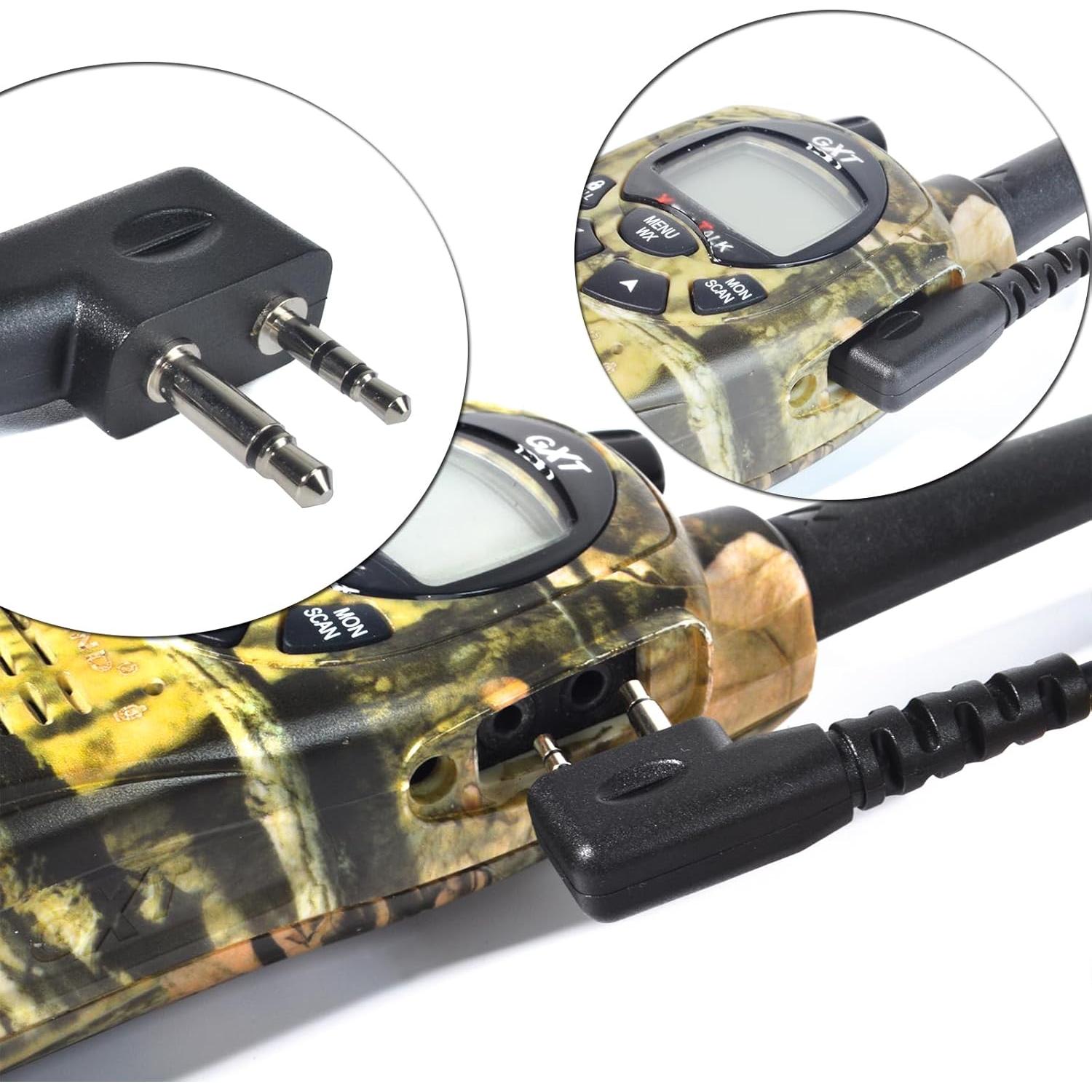 Auricular Táctico HYS para Radios Midland 2 Pines PTT