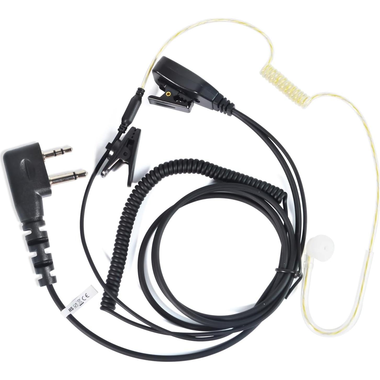 Auricular Táctico HYS para Radios Midland 2 Pines PTT