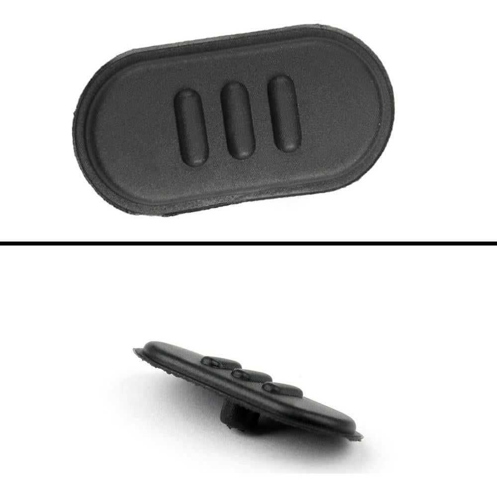 Botón PTT KOOBOOK para Radio de Dos Vías A10 A12 Negro