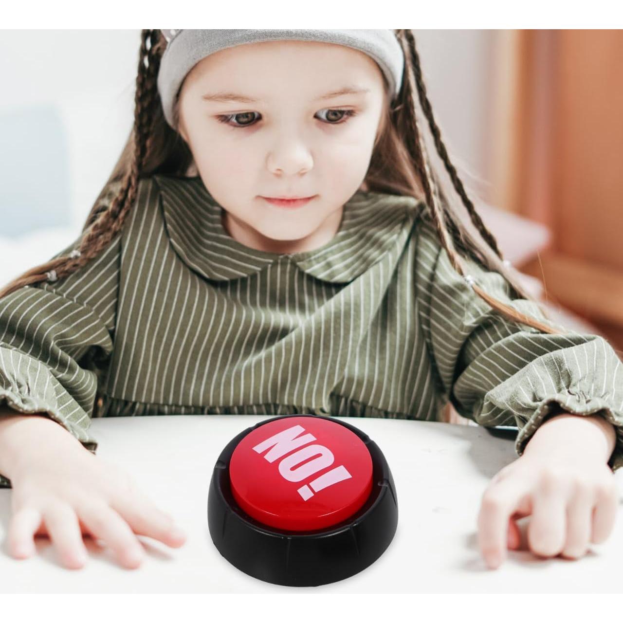 Paquete de 2 Botones de Sonido Sí y No Abaodam - Juguete Fiesta