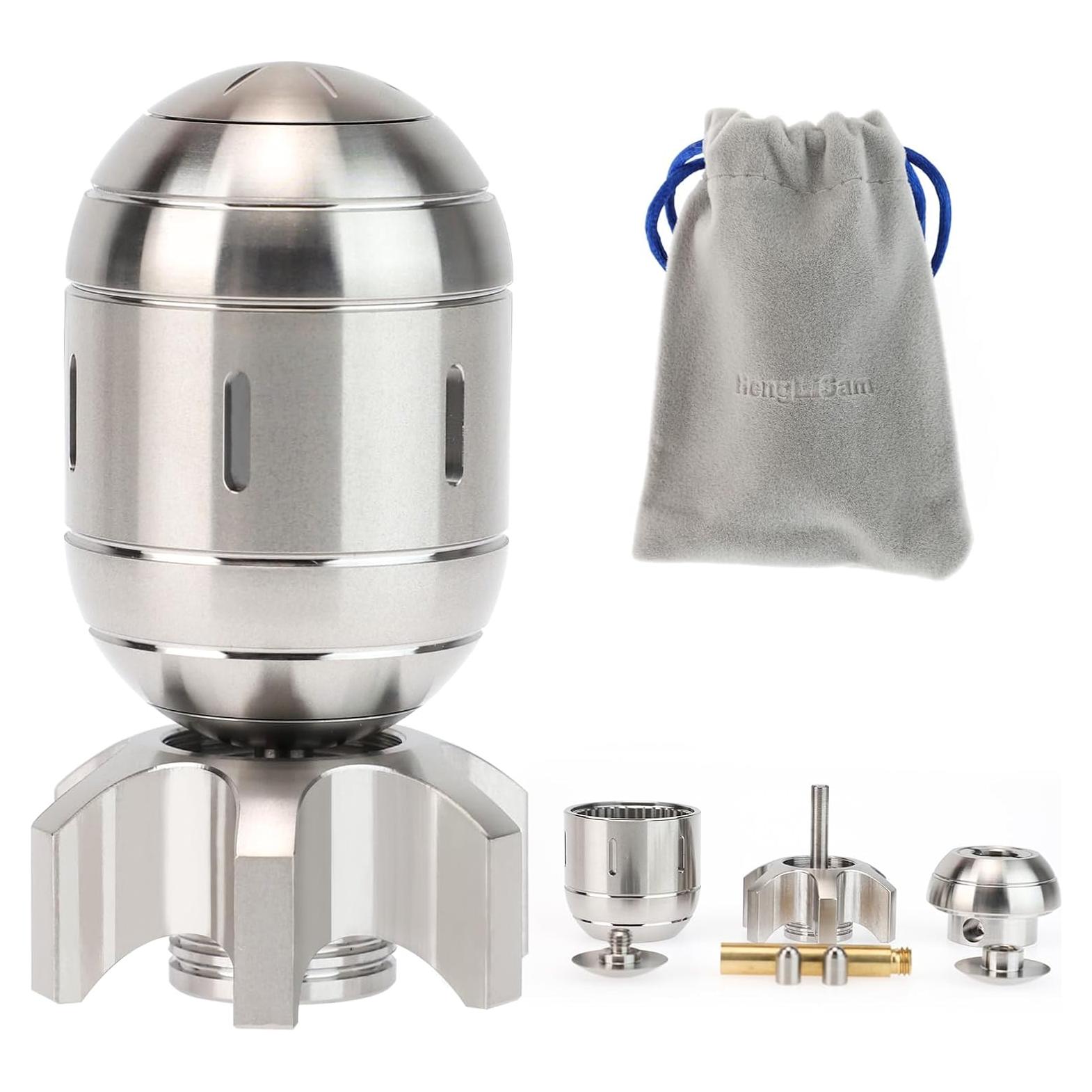 Spinner de Escritorio EDC HengLiSam Metálico Plata 190g