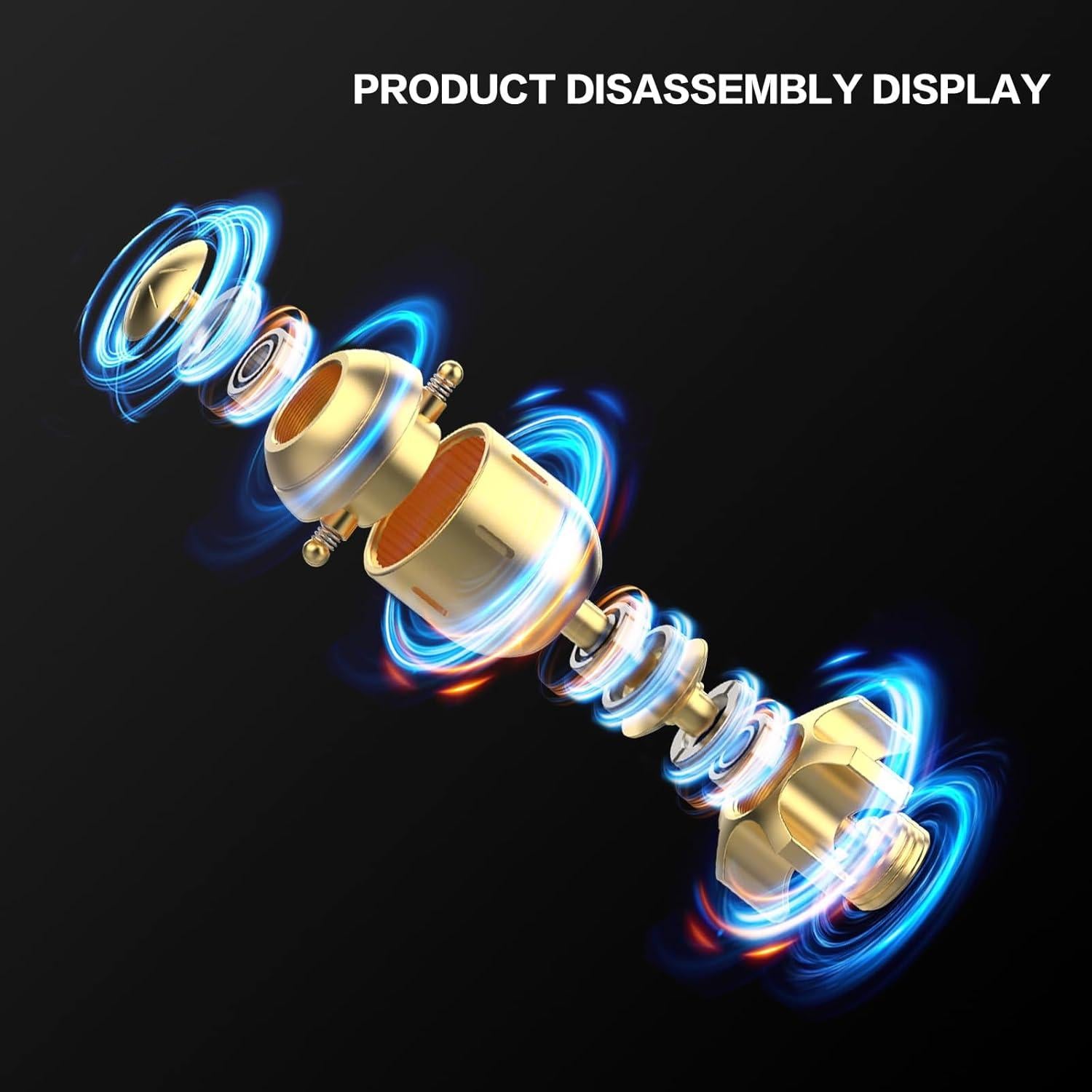 Spinner de Escritorio EDC HengLiSam Metálico Plata 190g