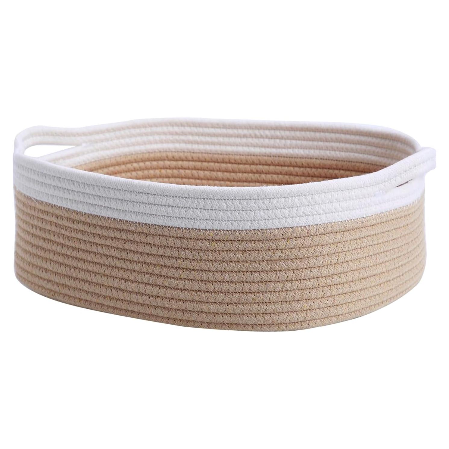 Cesta de Almacenamiento CIKI HOME 36.8x27.9x12.7 cm Marrón