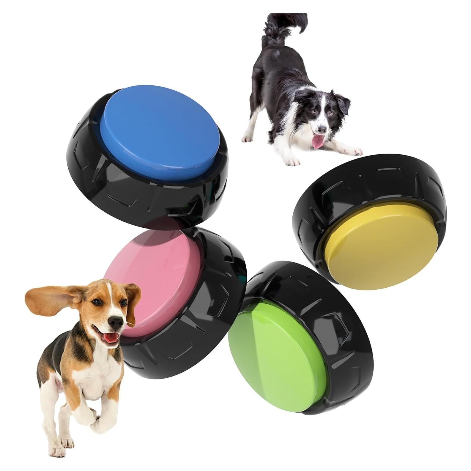 Botón Grabable para Mascotas iPawspace - Paquete de 4 Colores