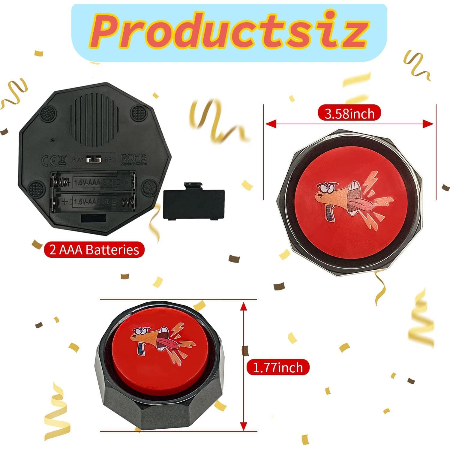 Altavoz de Aire HENGYUANJIE con Efectos de Sonido Divertidos