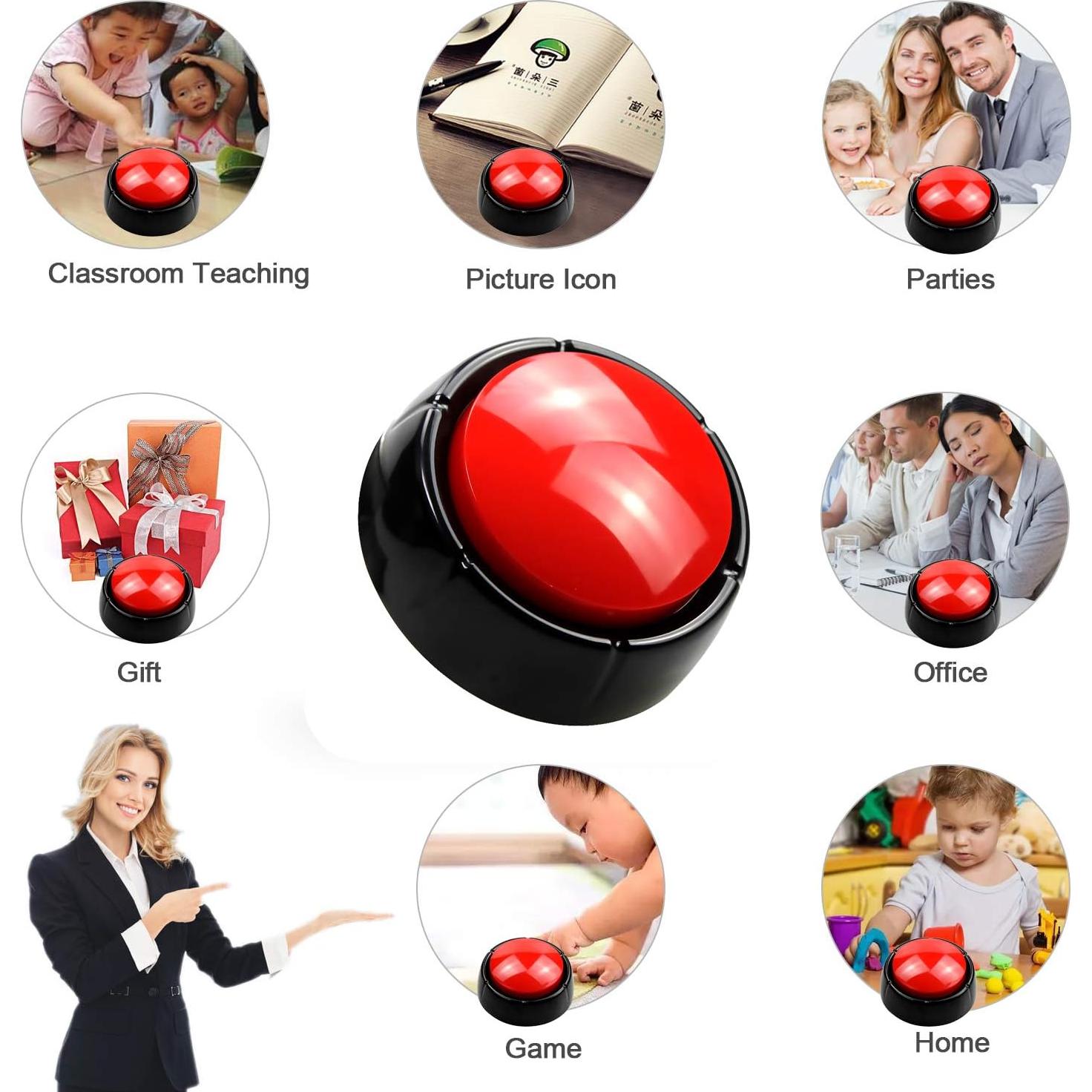 Botón Hablante Grabador Cover 30 Segundos para Mascotas