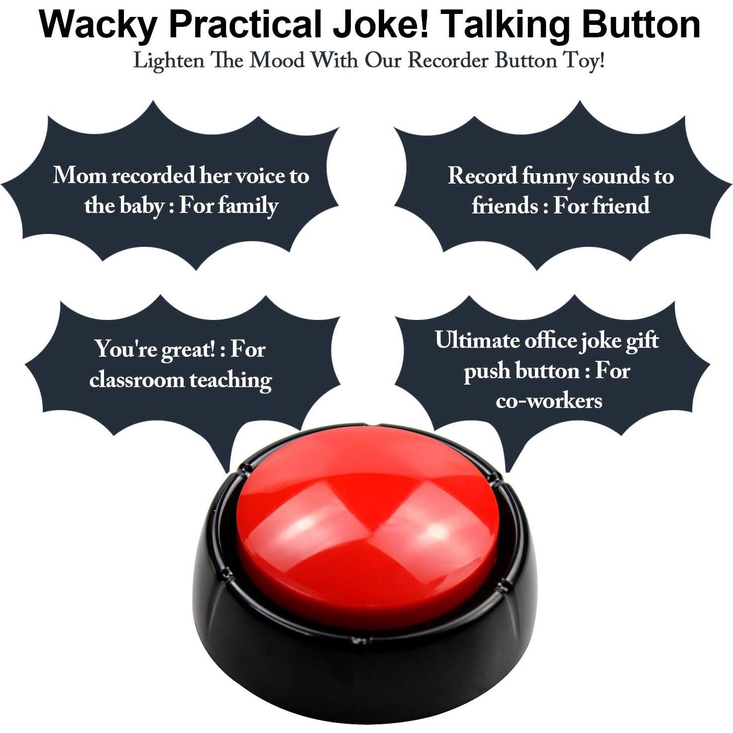 Botón Hablante Grabador Cover 30 Segundos para Mascotas