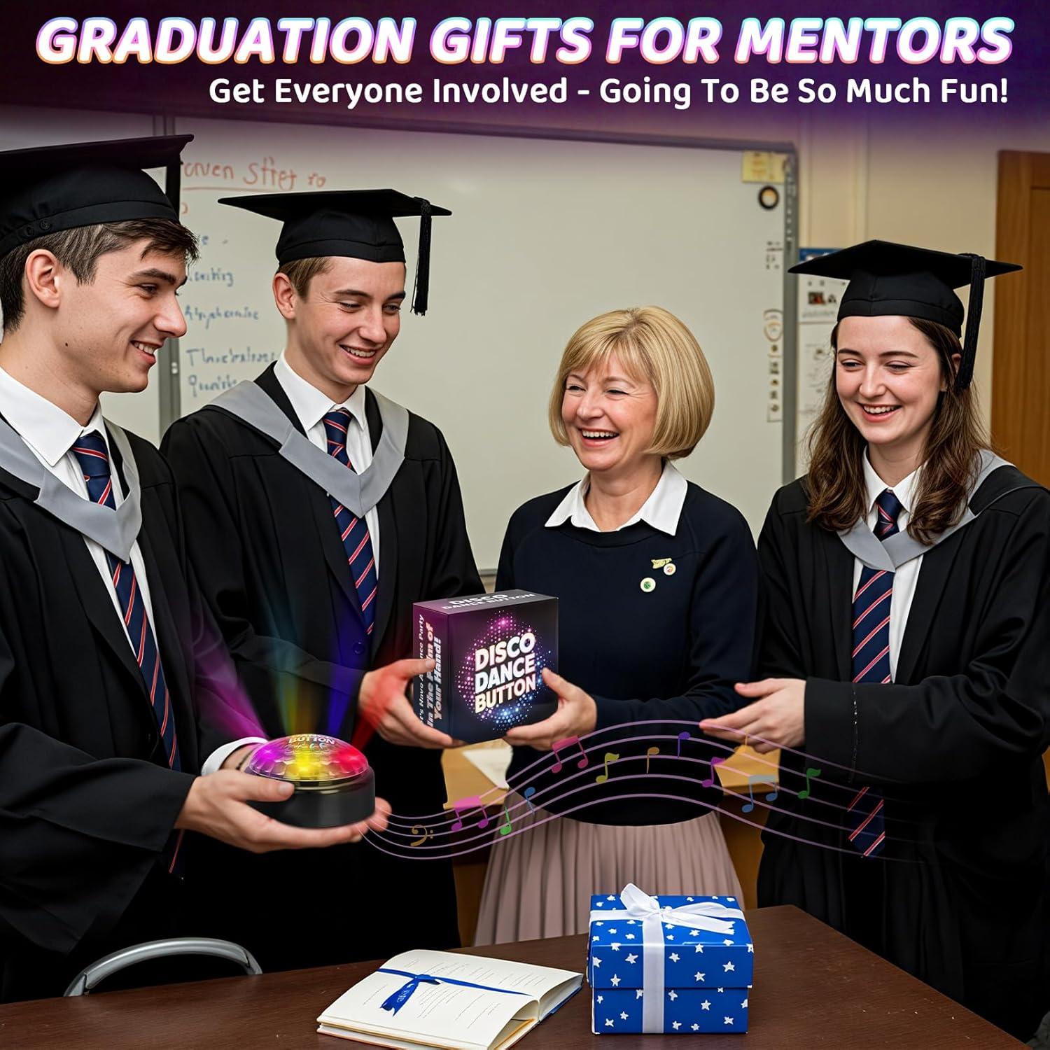 Botón de Baile Disco A_AIFAMY con 6 Luces y Sonido