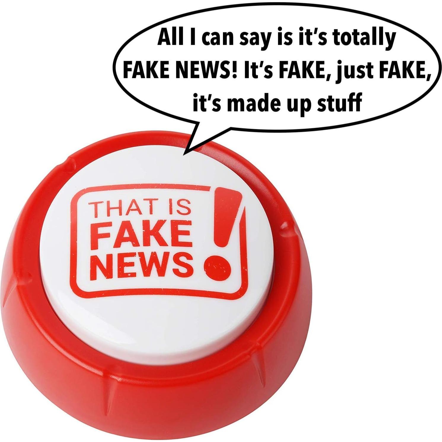 Botón de Noticias Falsas Donald Trump - 11 Citas Divertidas