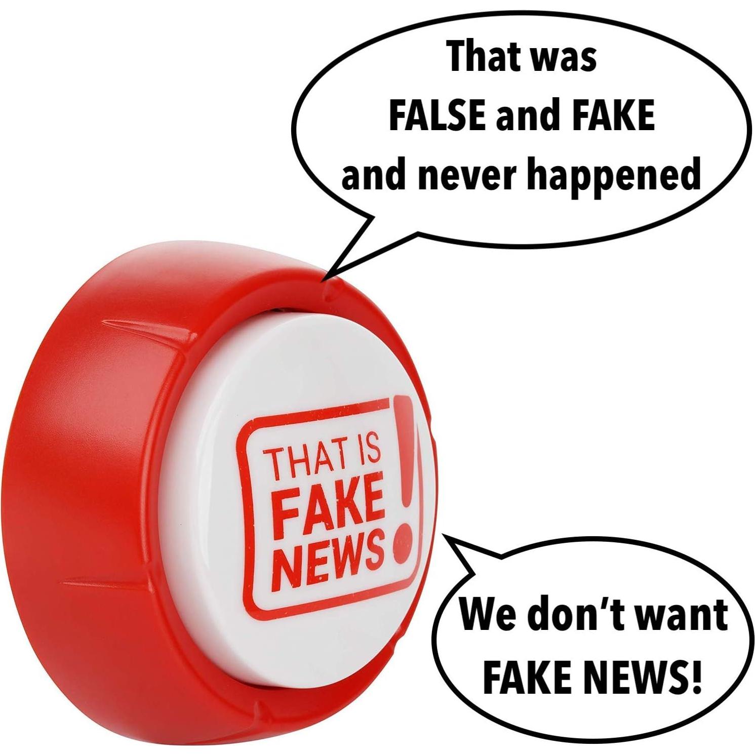 Botón de Noticias Falsas Donald Trump - 11 Citas Divertidas