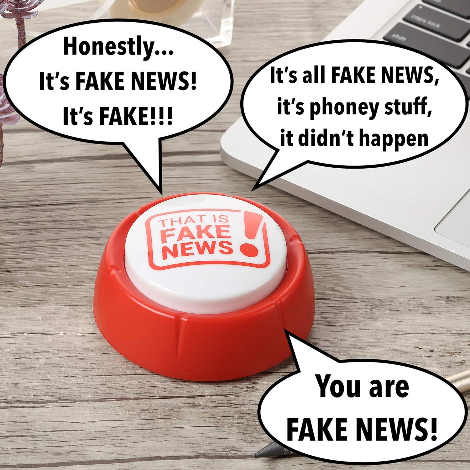 Botón de Noticias Falsas Donald Trump - 11 Citas Divertidas