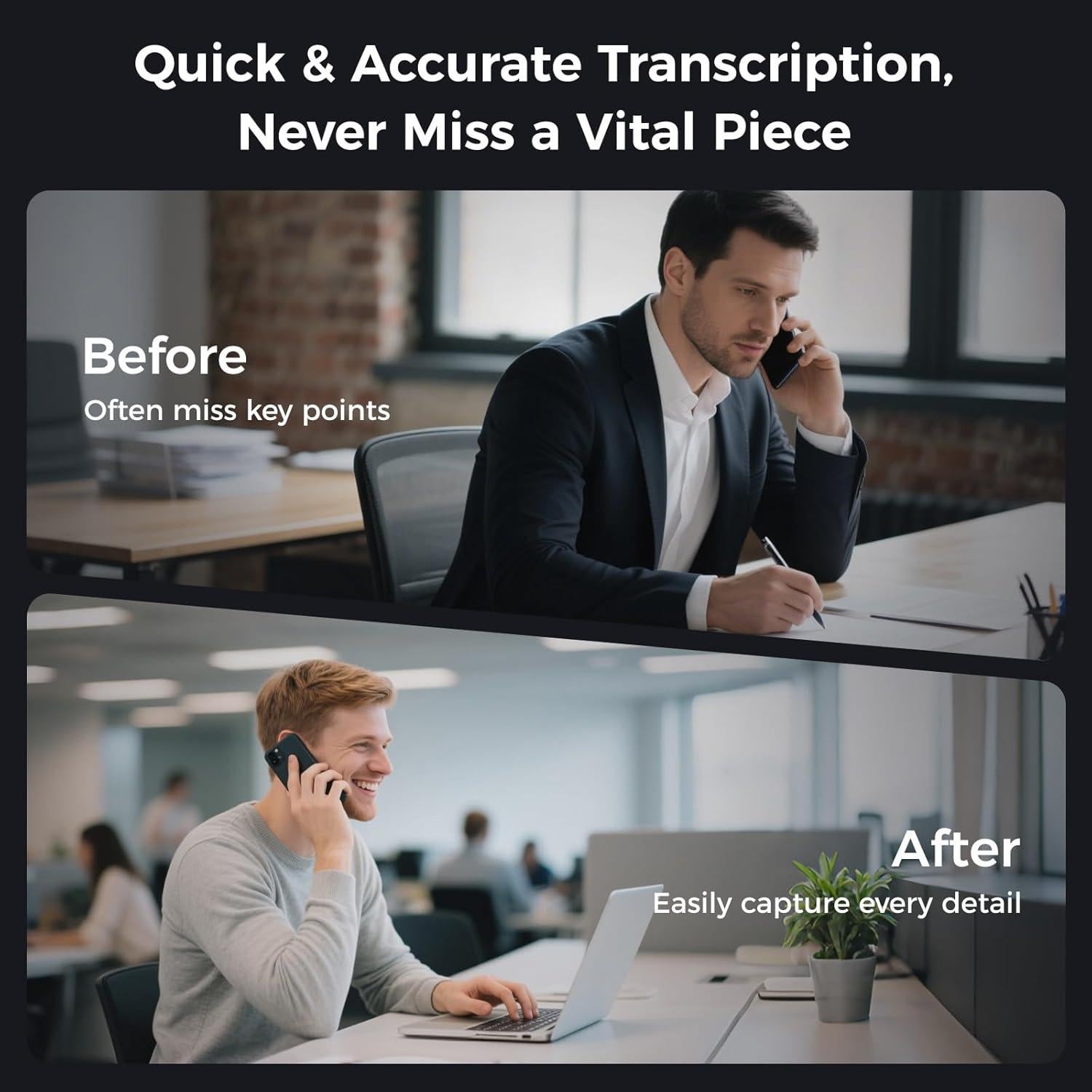 Grabadora de Traducción AI Jojobnj - 64GB, 152 Idiomas, Portátil