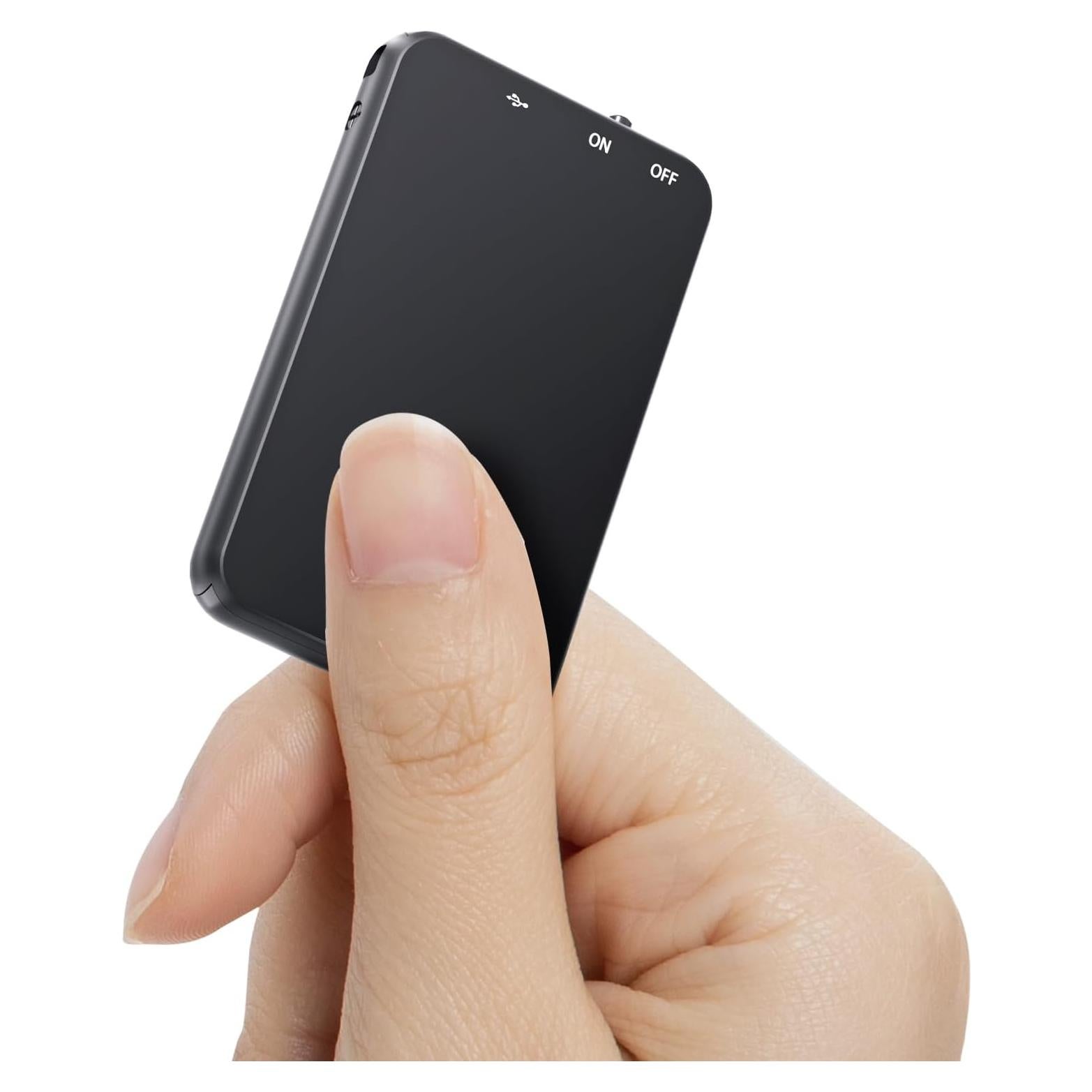 Grabadora de Voz Digital VLL V15 64GB con Reducción de Ruido