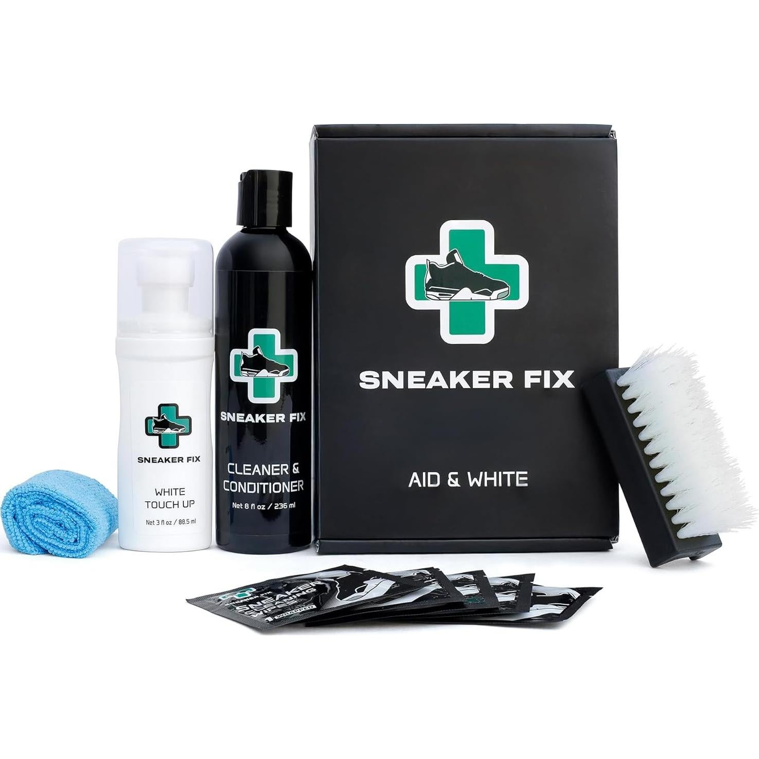 Kit de Limpieza de Zapatos - Limpiador Ecológico 236ml