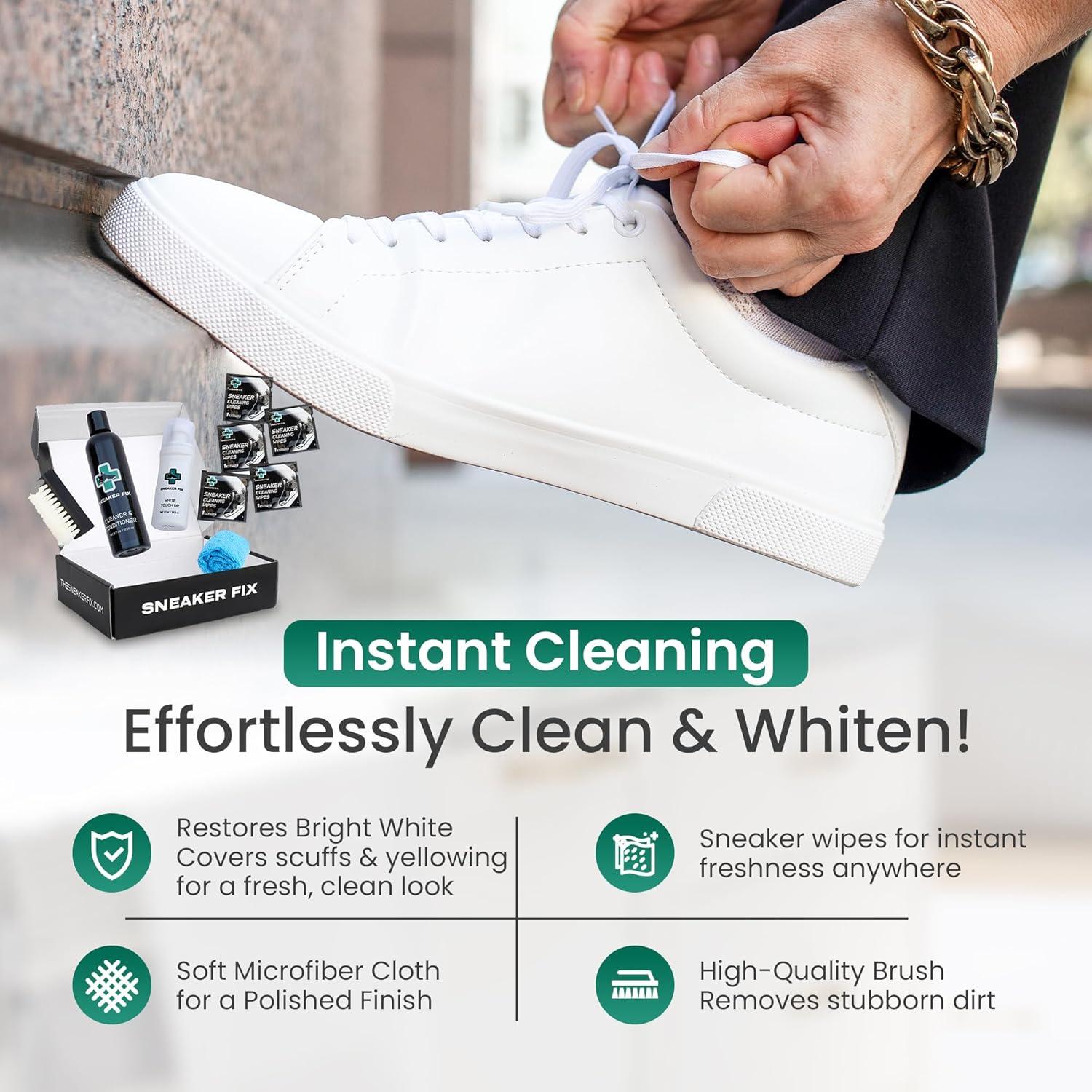 Kit de Limpieza de Zapatos - Limpiador Ecológico 236ml