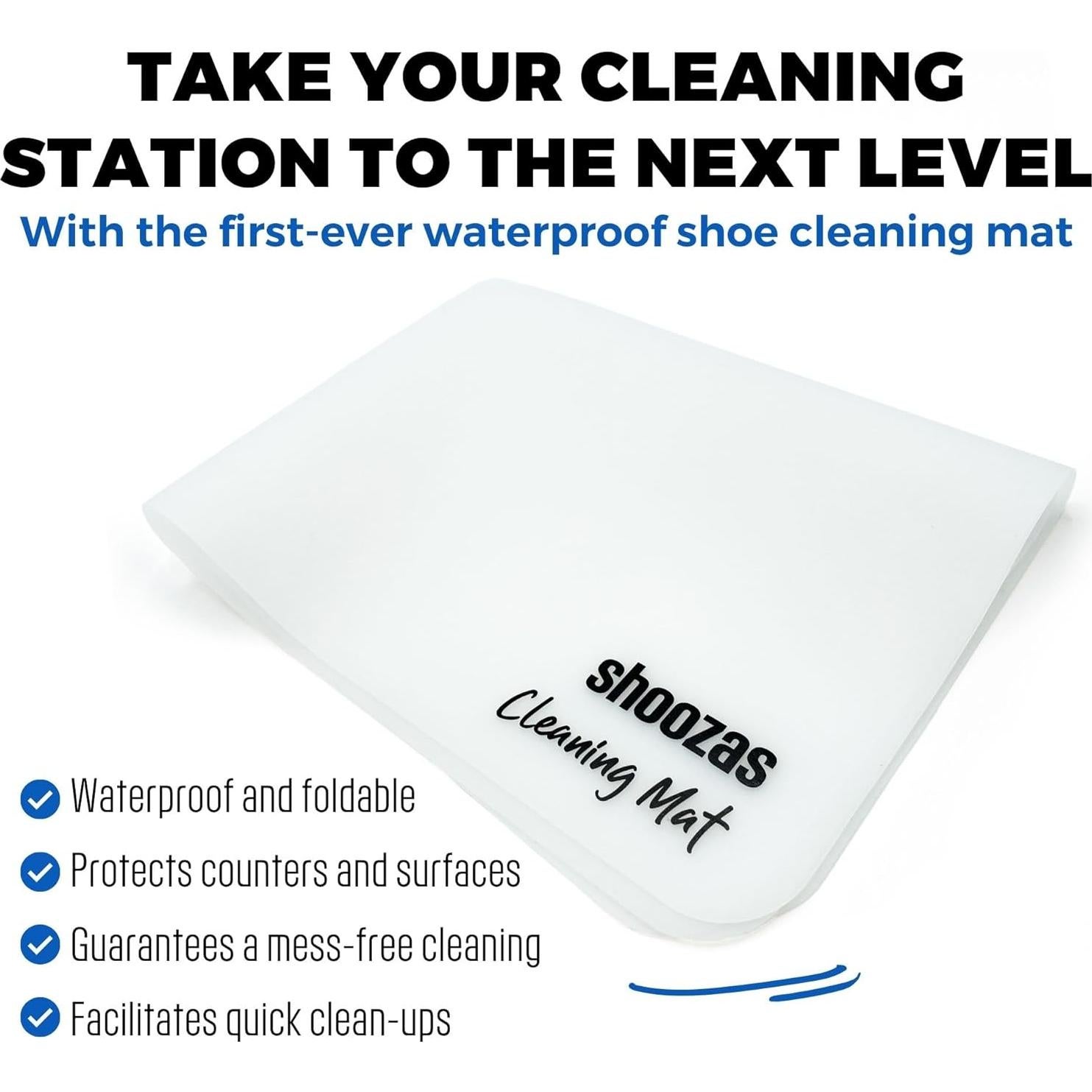 Kit de Limpieza de Zapatos Shoozas - Espuma Rápida y Efectiva