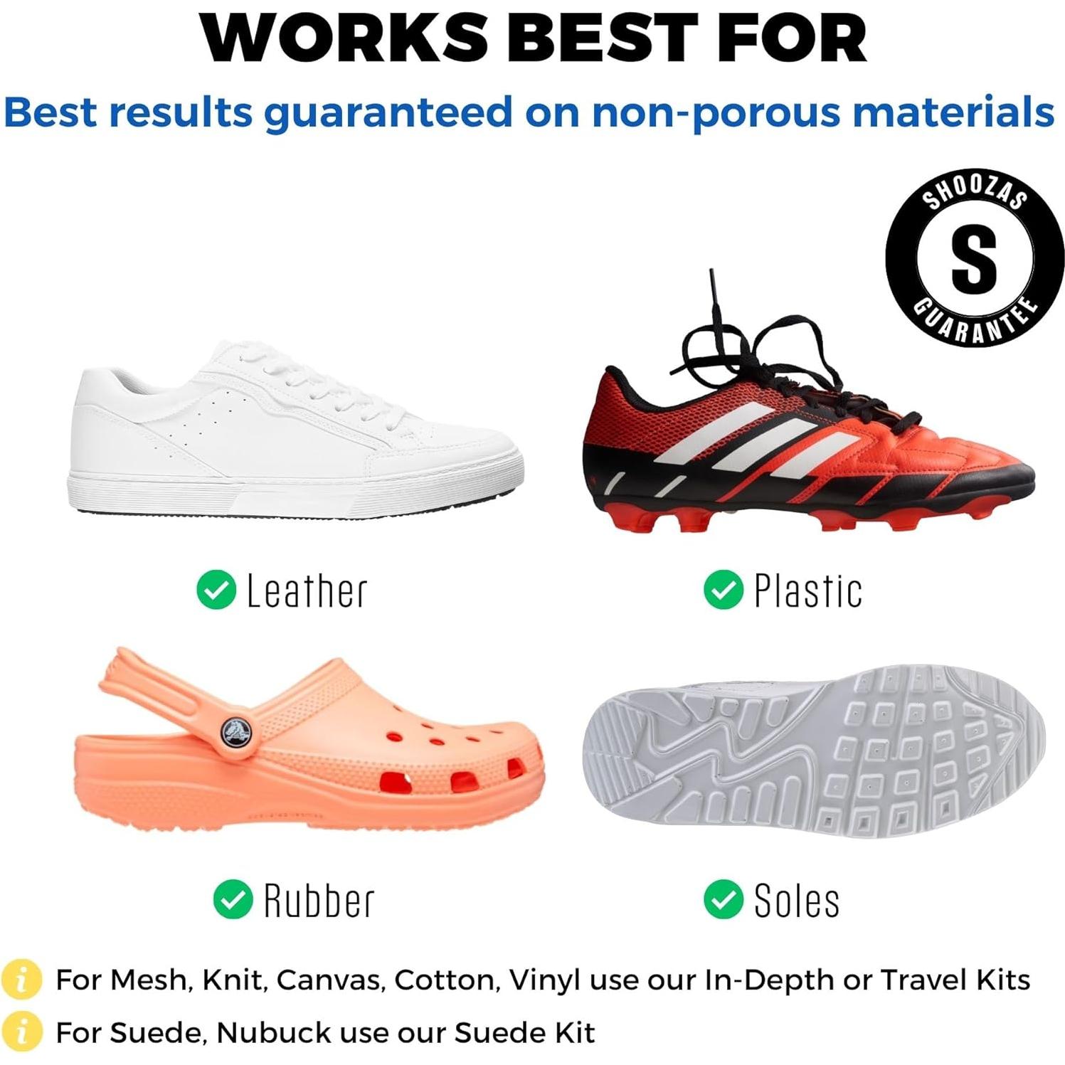 Kit de Limpieza de Zapatos Shoozas - Espuma Rápida y Efectiva