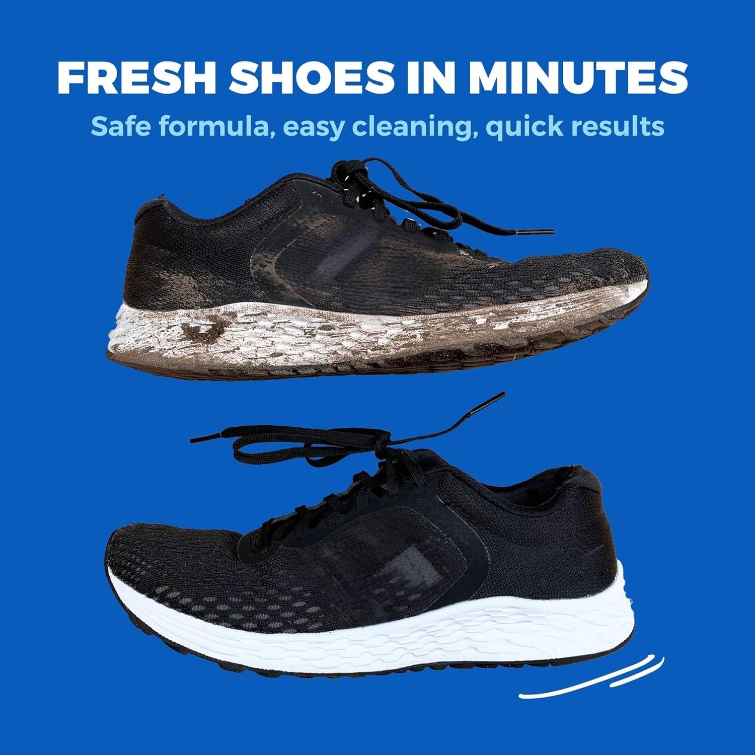 Kit de Limpieza de Zapatos Shoozas - Espuma Rápida y Efectiva