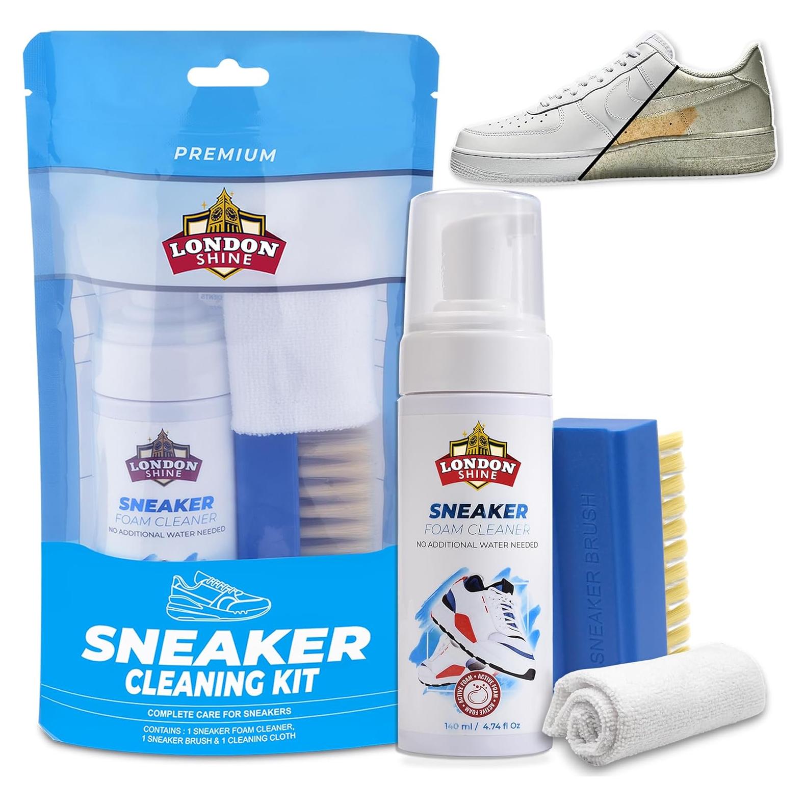 Kit de Limpieza de Zapatillas London Shine - 3 en 1