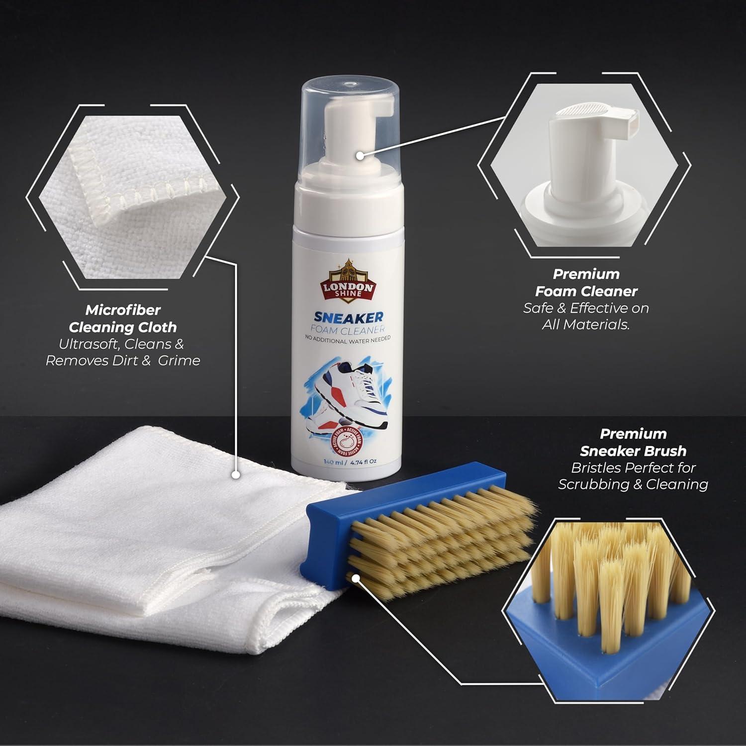 Kit de Limpieza de Zapatillas London Shine - 3 en 1