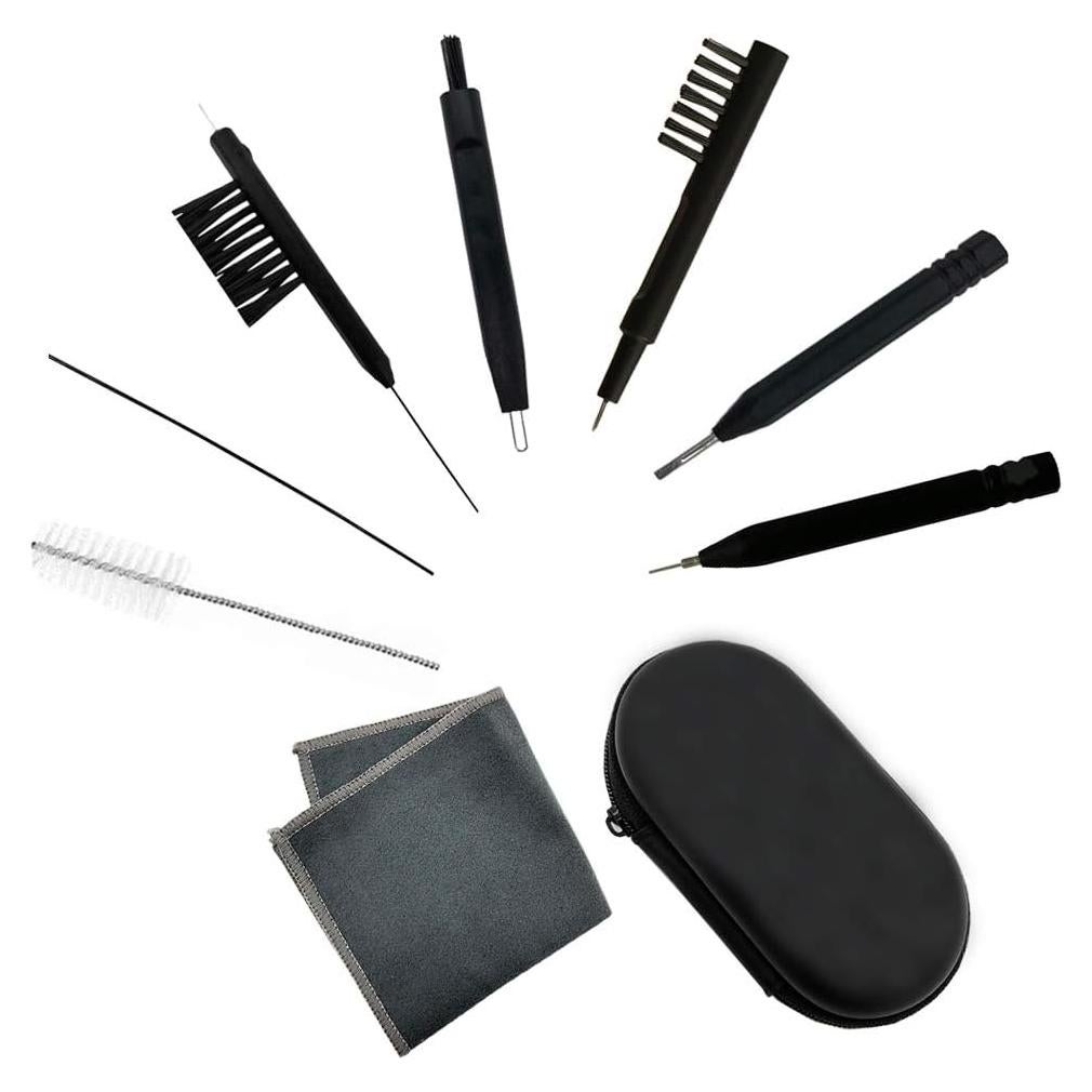 Kit de limpieza de audífonos Anico - 8 piezas reutilizables