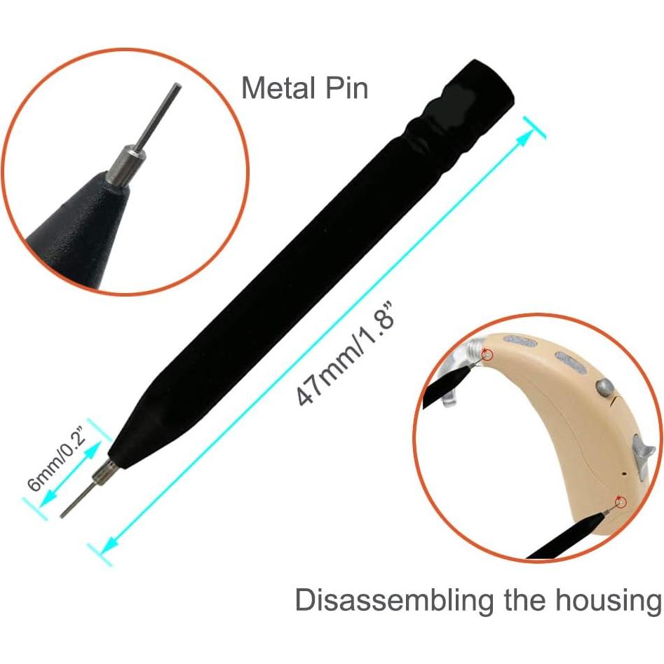 Kit de limpieza de audífonos Anico - 8 piezas reutilizables