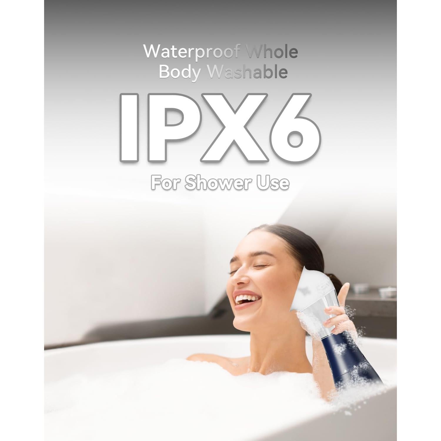 Limpiador de Oídos Eléctrico Acutedge con Tanque Integrado - 4 Modos