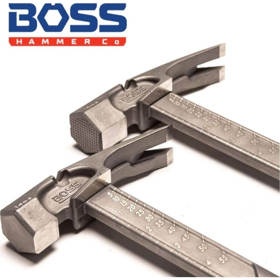 Martillo de Titanio Boss 16 oz Pro Series con Iniciador Magnético
