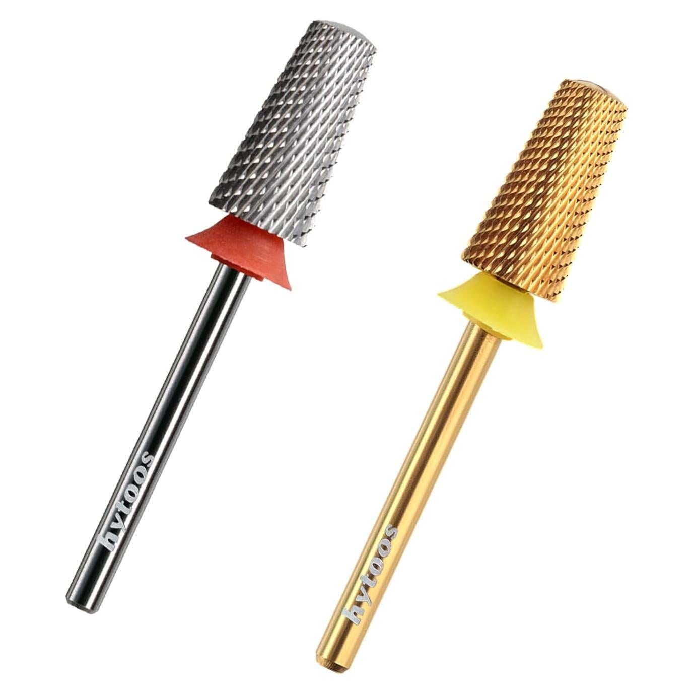 Brocas de Uñas Tapered de Seguridad Hytoos 2 Pcs 3/32"