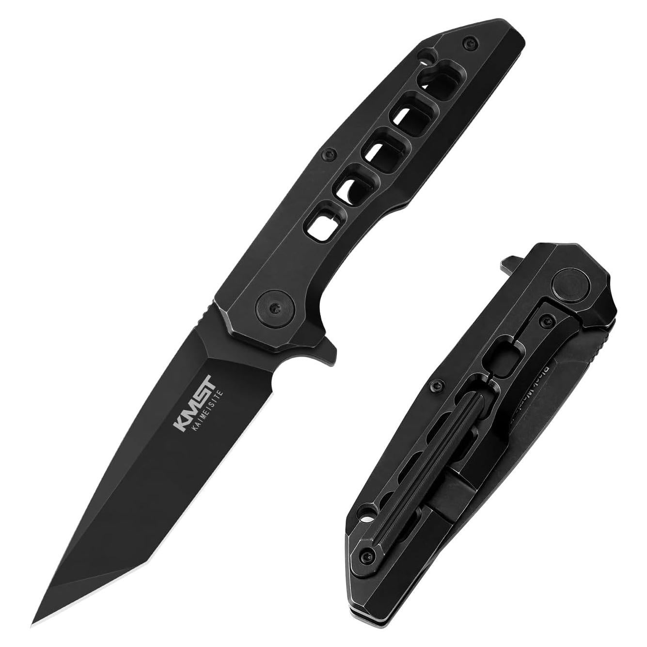 Cuchillo de bolsillo plegable Kaimeisite - Hoja D2 8.89 cm