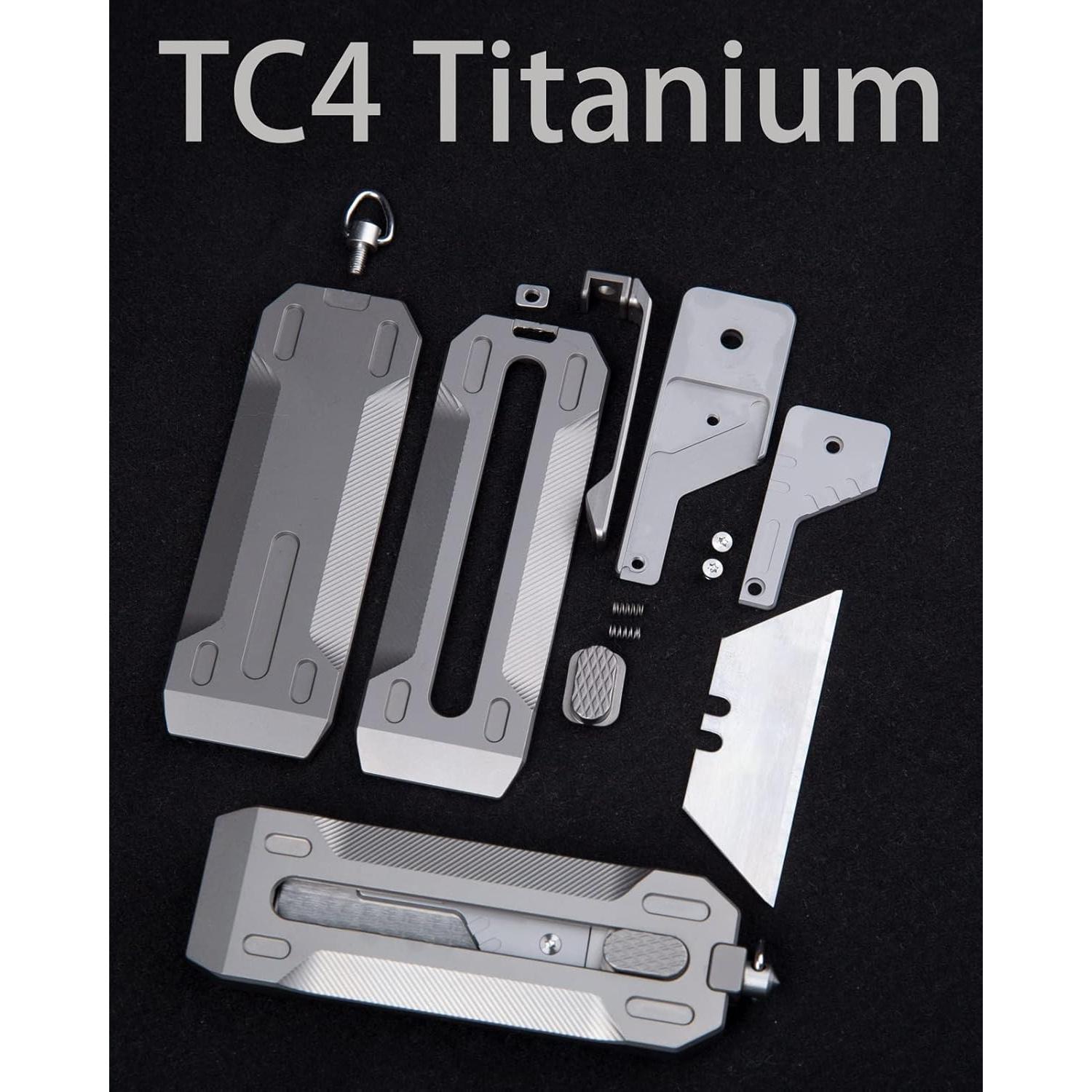 Cortador de Caja Retráctil Tenchilon T4 con 10 Cuchillas SK5