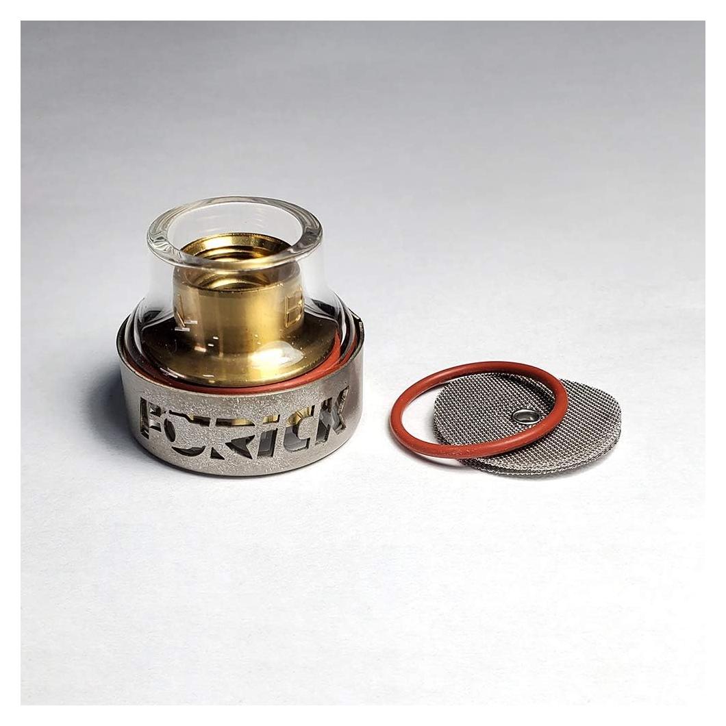 Taza de Soldadura BBW #16 Pyrex con Cubierta de Titanio