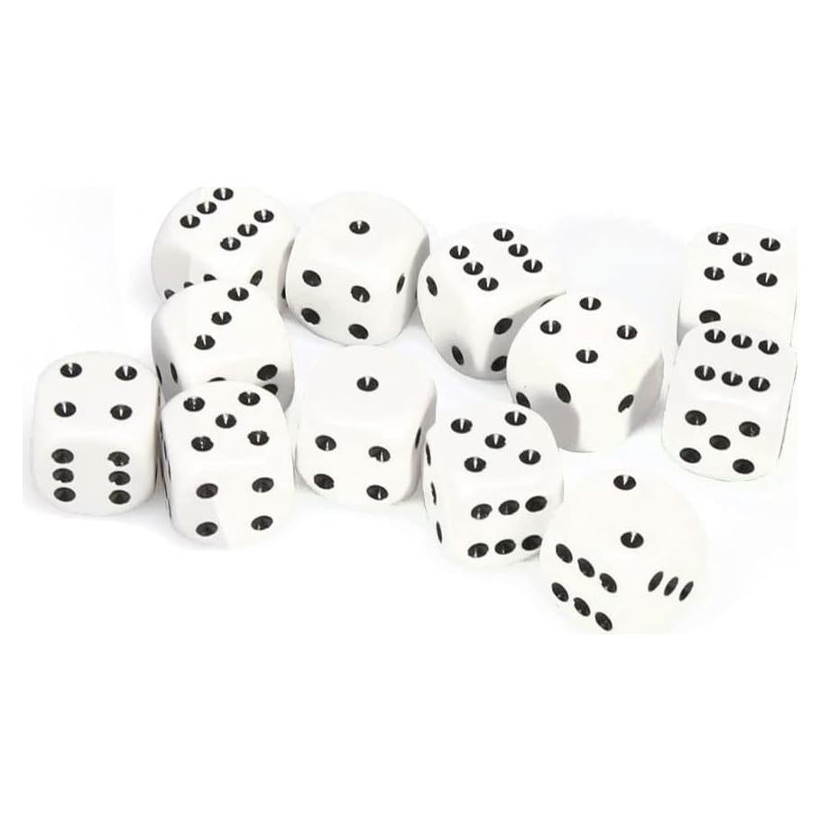 Dados Opaque Chessex 16mm D6 Multicolor 12 Piezas