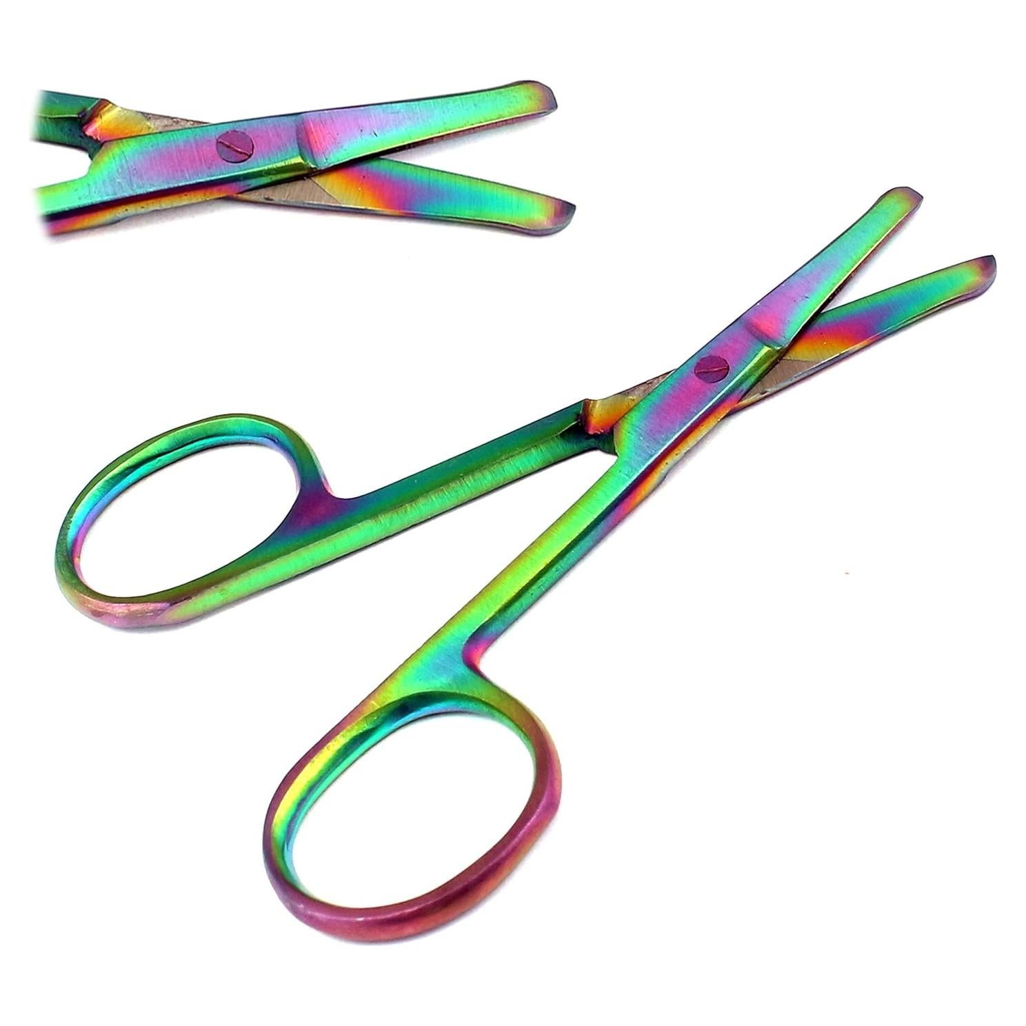 Tijera de Nariz y Bigote OdontoMed2011 Acero Inoxidable 8.89 cm