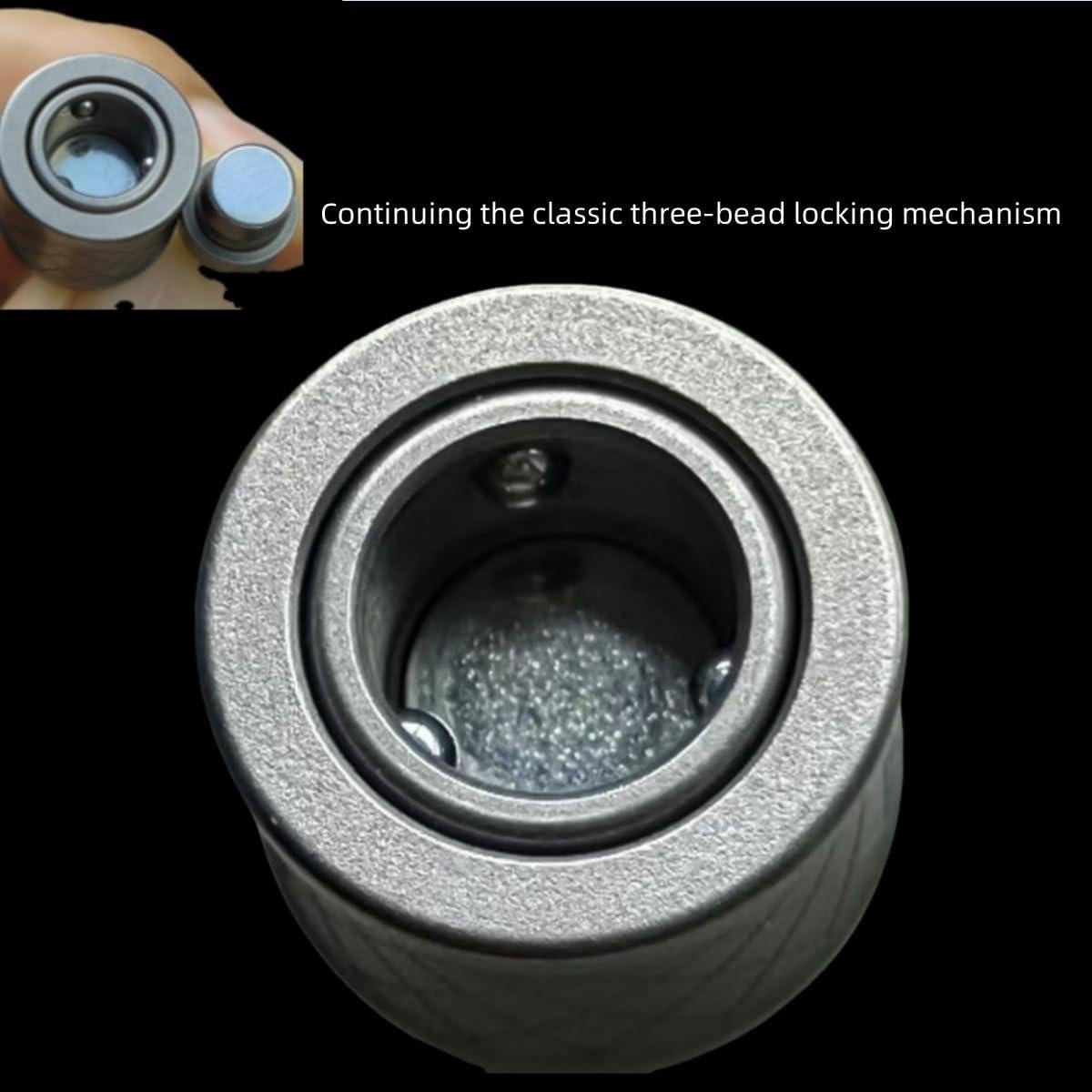 Hebilla de Liberación Rápida Titanio BANG TI con Bloqueo Triple