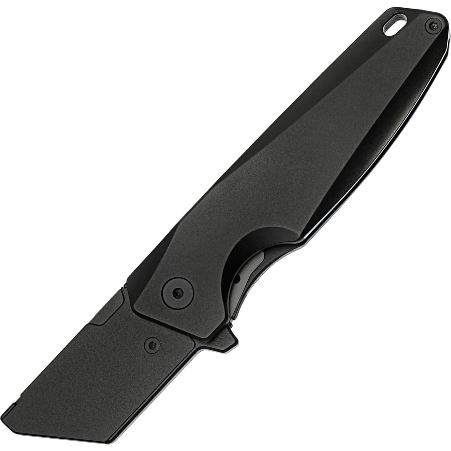 Cuchillo Utilitario TGZUO Q28-1 Titanio con 10 Hojas Reemplazables