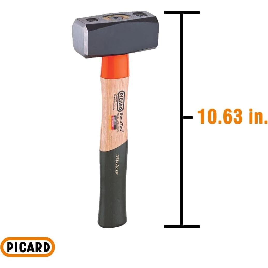 Martillo de Minería Picard SecuTec 1250g con Mango de Hickory