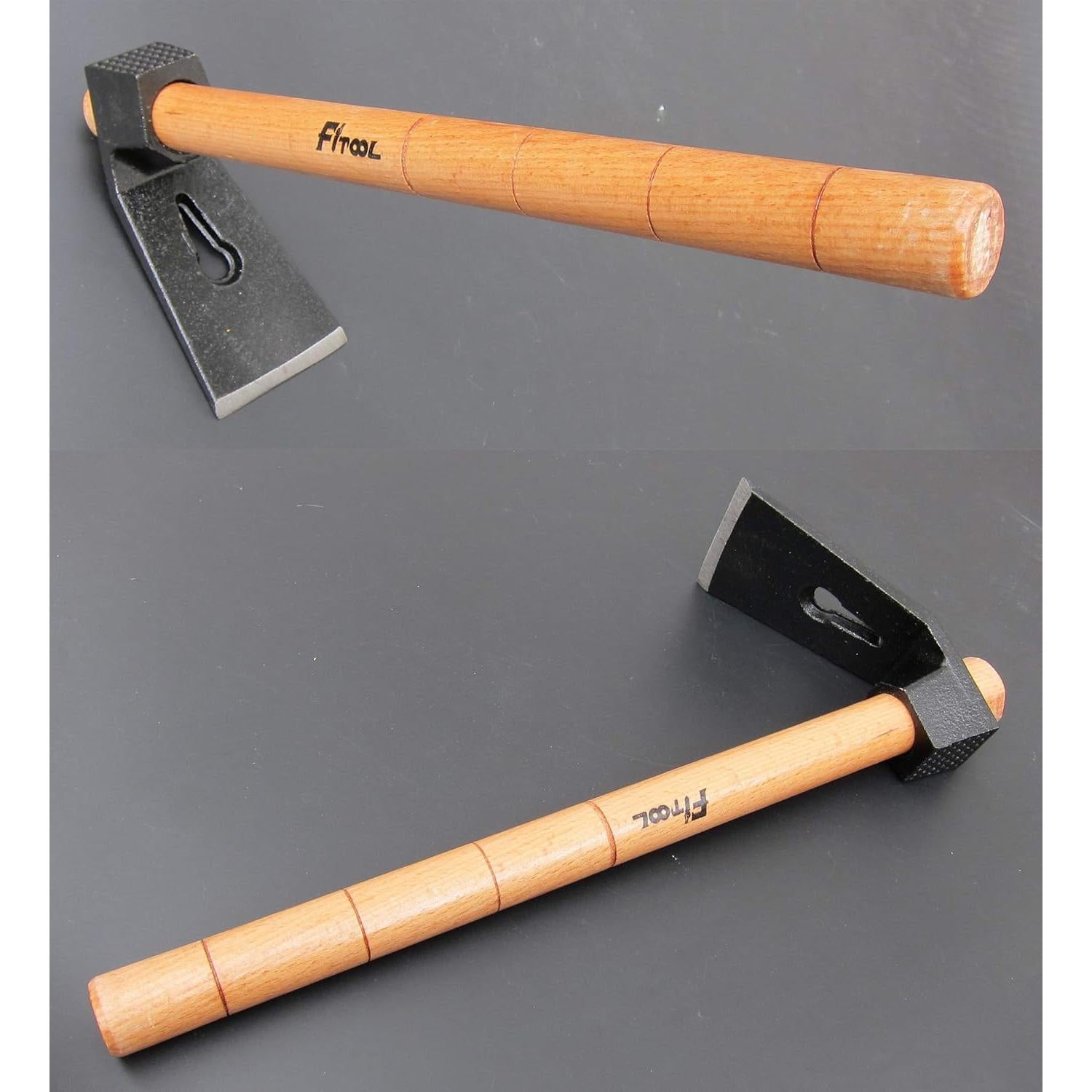 Martillo de Carpintería FITOOL Azuela Recta 790g Mango Madera