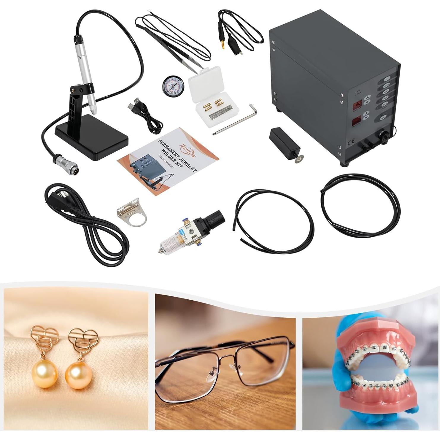 Kit de Soldador de Joyería Profesional RTUSUML 100W 110V