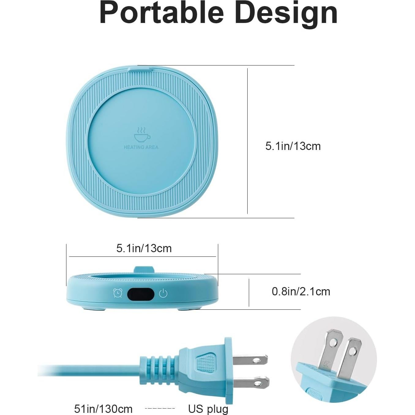 Calentador de Taza Eléctrico Bsigo con Taza de Gato 65 °C
