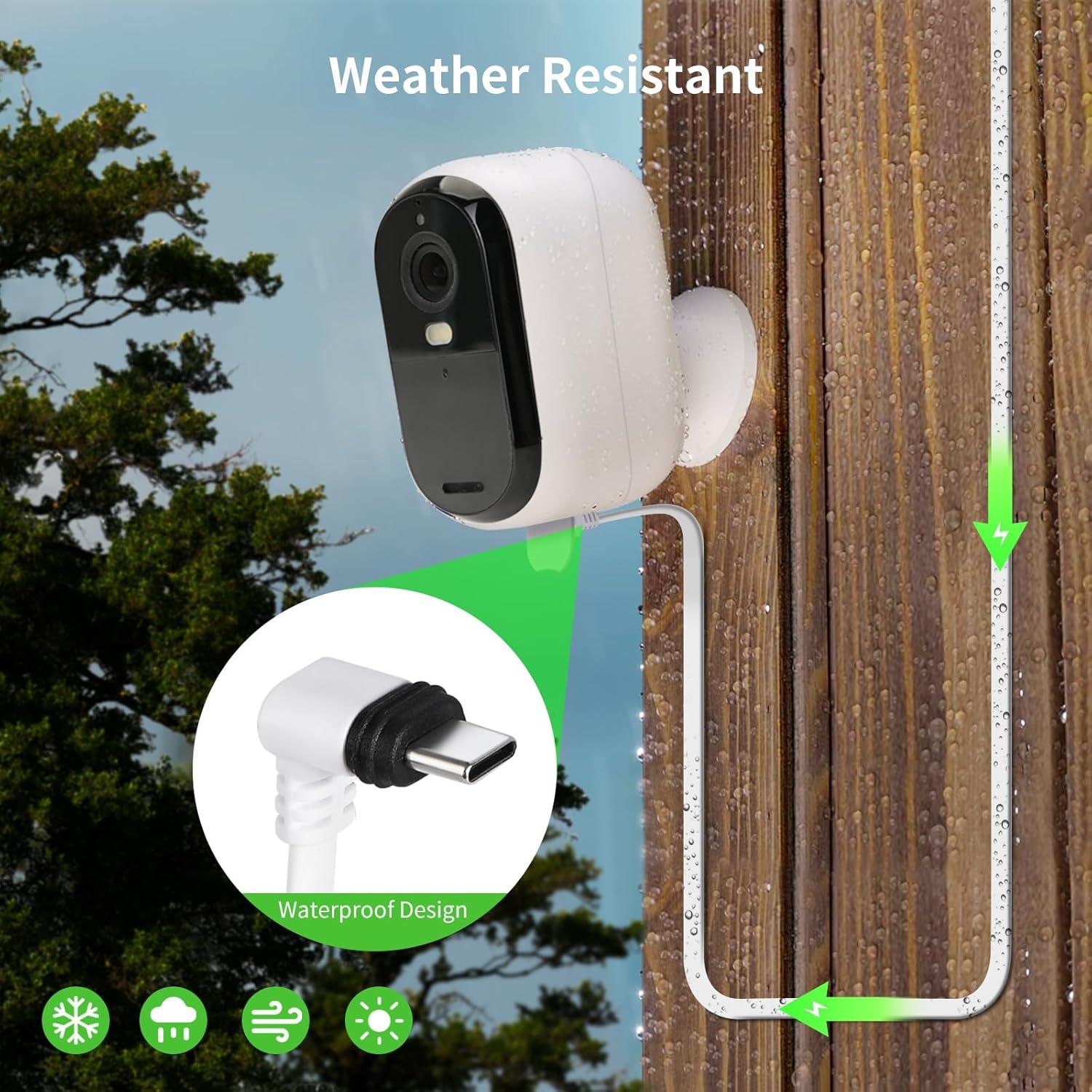 Cable de Carga 9m para Cámara Arlo Essential 2da Generación - 2 Pack